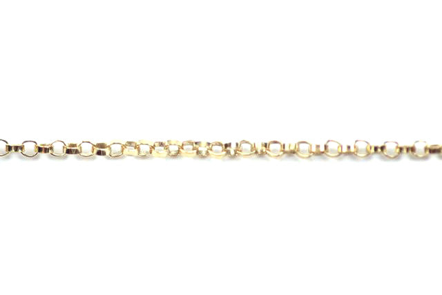 1.3mm Rolo Chain (14kt Gold Filled) - 1 ft.