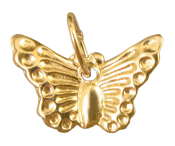 Glimmerwing Butterfly Charm - Silver | Gold (1 pc/M2085)-The Bead Gallery Honolulu