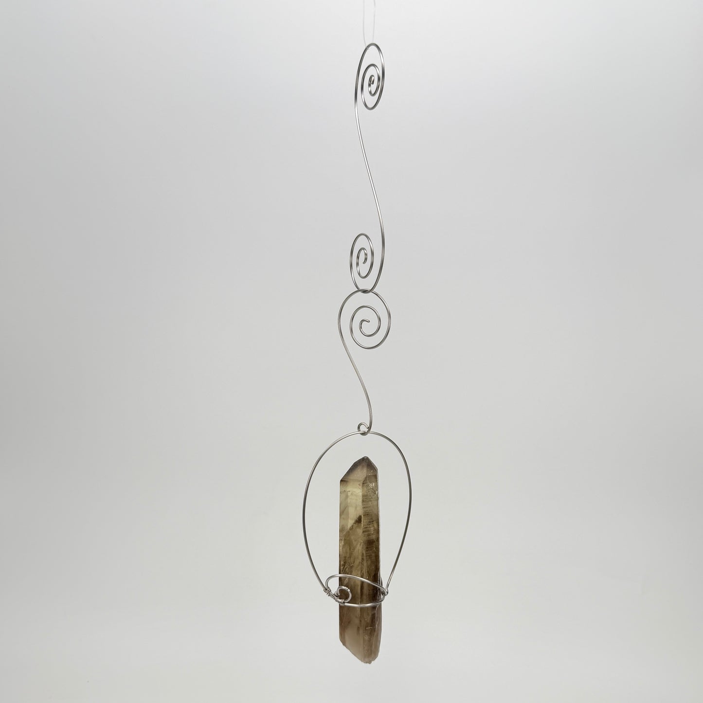 Citrine Crystal Light Catcher C - 1 pc. (J233)