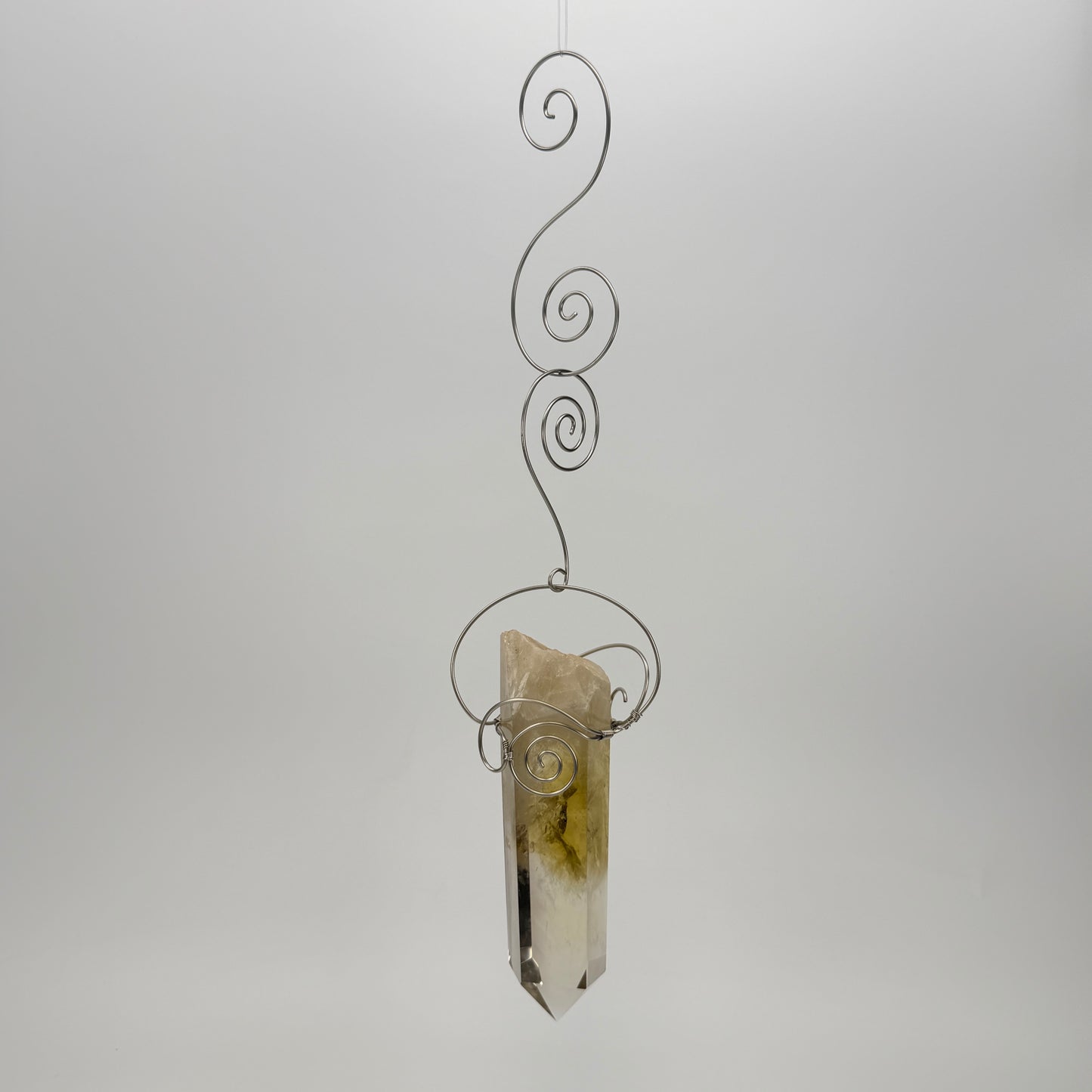 Citrine Crystal Light Catcher E - 1 pc. (J235)