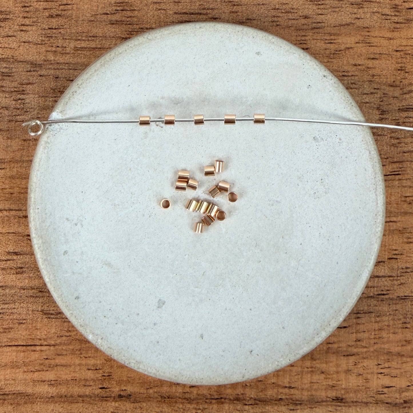 2x2 Tube Crimp - Silver | Gold | Rose Gold (S43)