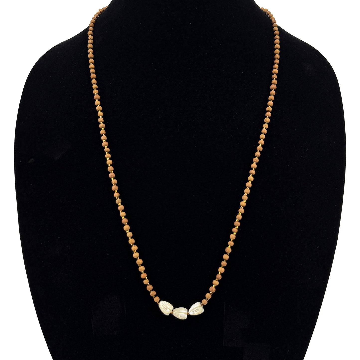 Ku'ulei Pikake & Sandalwood Necklace Kit (3 Pua/KT275)