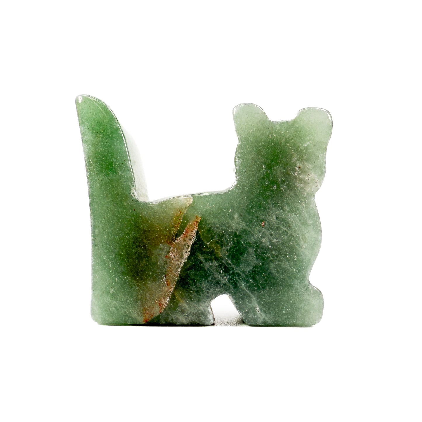Kitty Gemstone Figurine - 1 pc.(P2119)-The Bead Gallery Honolulu