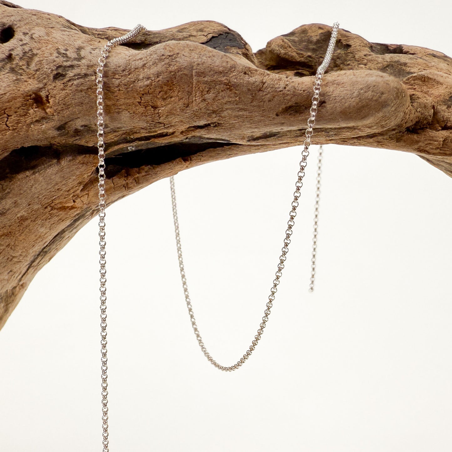 0.8mm Rolo Sterling Silver Chain (1 in/CH379)