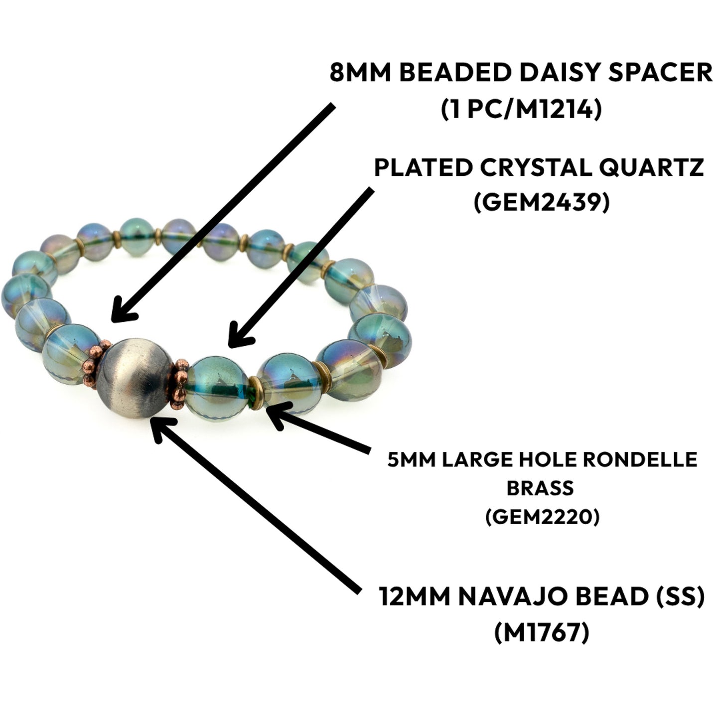 Mystic Fortune Bracelet (J348)-The Bead Gallery Honolulu