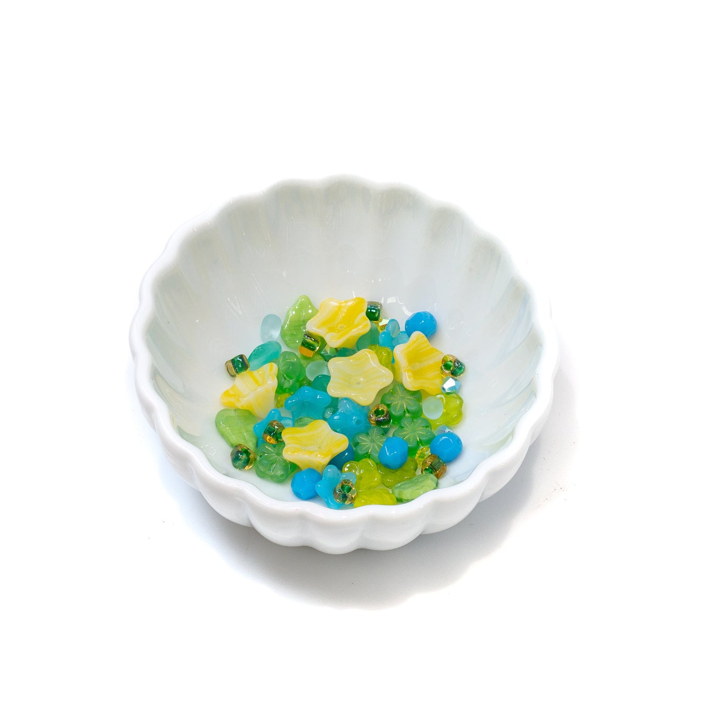 Baby Blooms - Glass Bead Mix-The Bead Gallery Honolulu