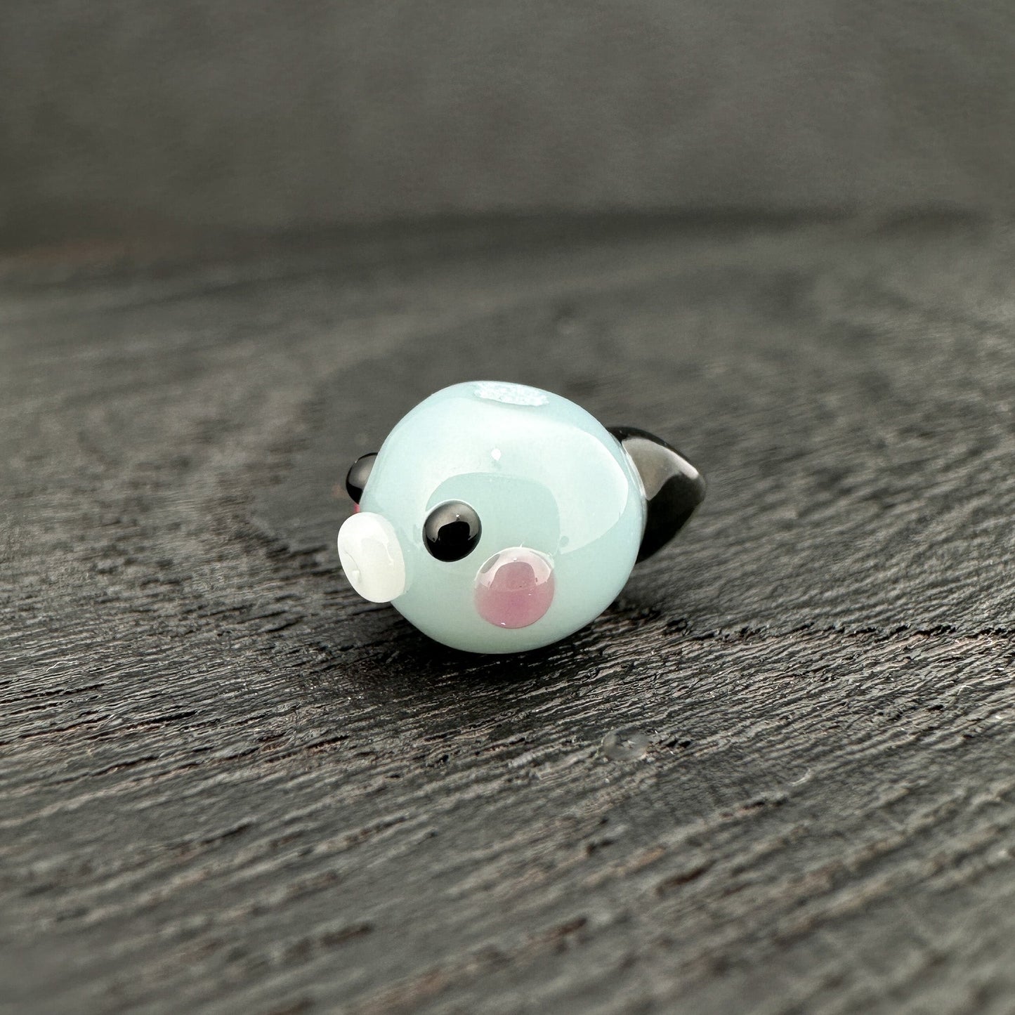 Chibi Handmade Glass Beads - Frog (6 Color Options) (LB258)-The Bead Gallery Honolulu