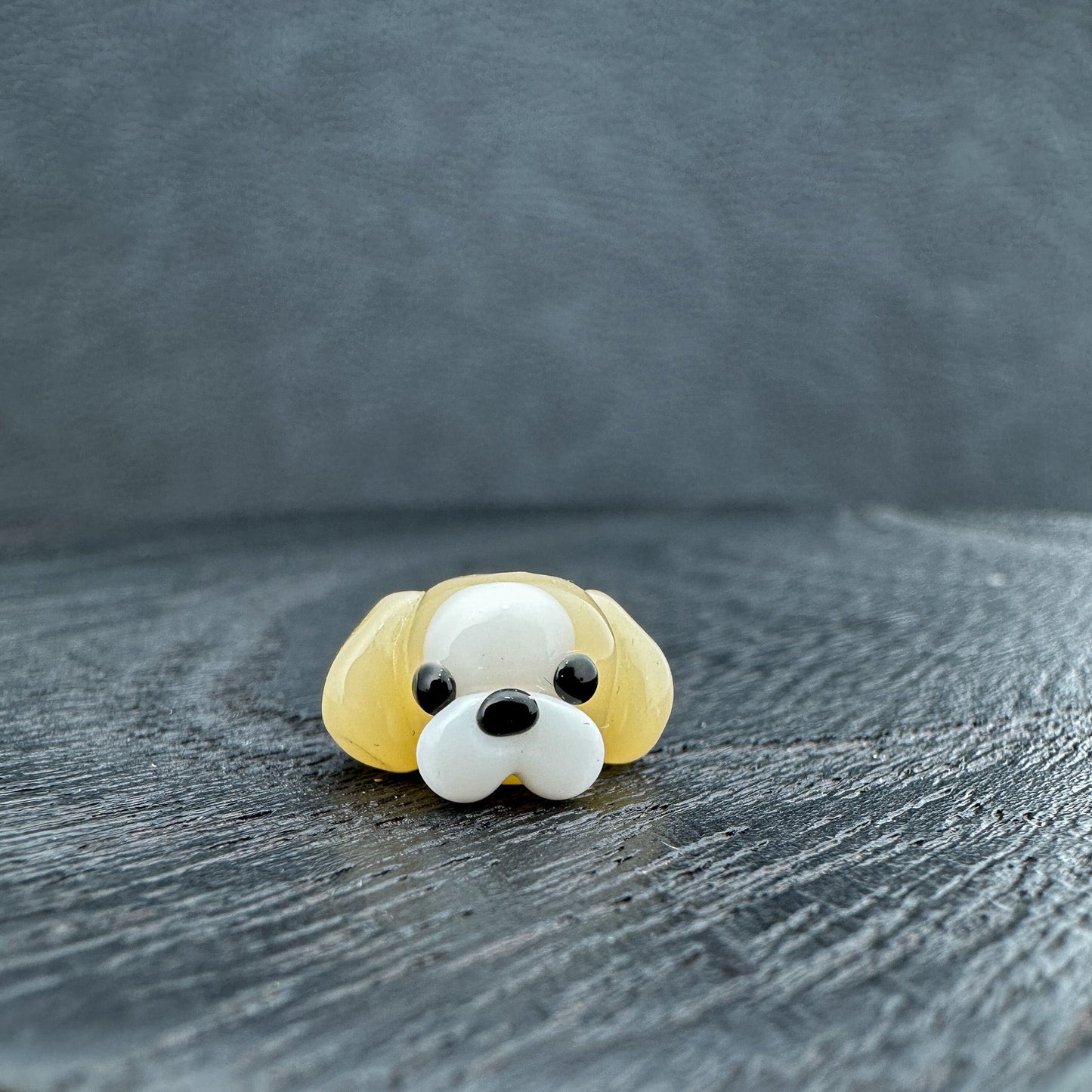 Chibi Handmade Glass Beads - Shih Tzu Dog (2 Colors) (LB107)-The Bead Gallery Honolulu