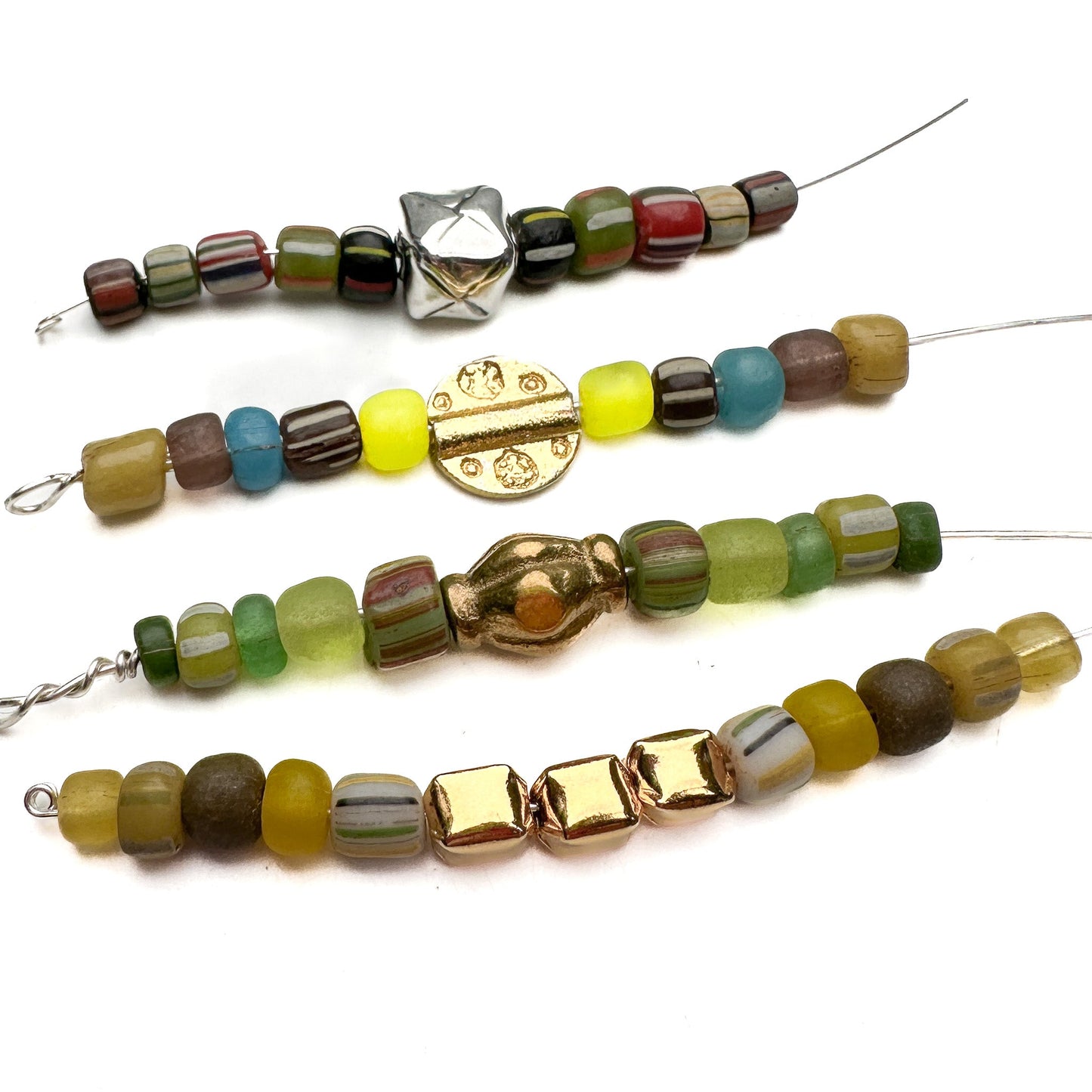 Java Glass Bead Mix (11 Color Options) - Approx. 86 pcs.-The Bead Gallery Honolulu