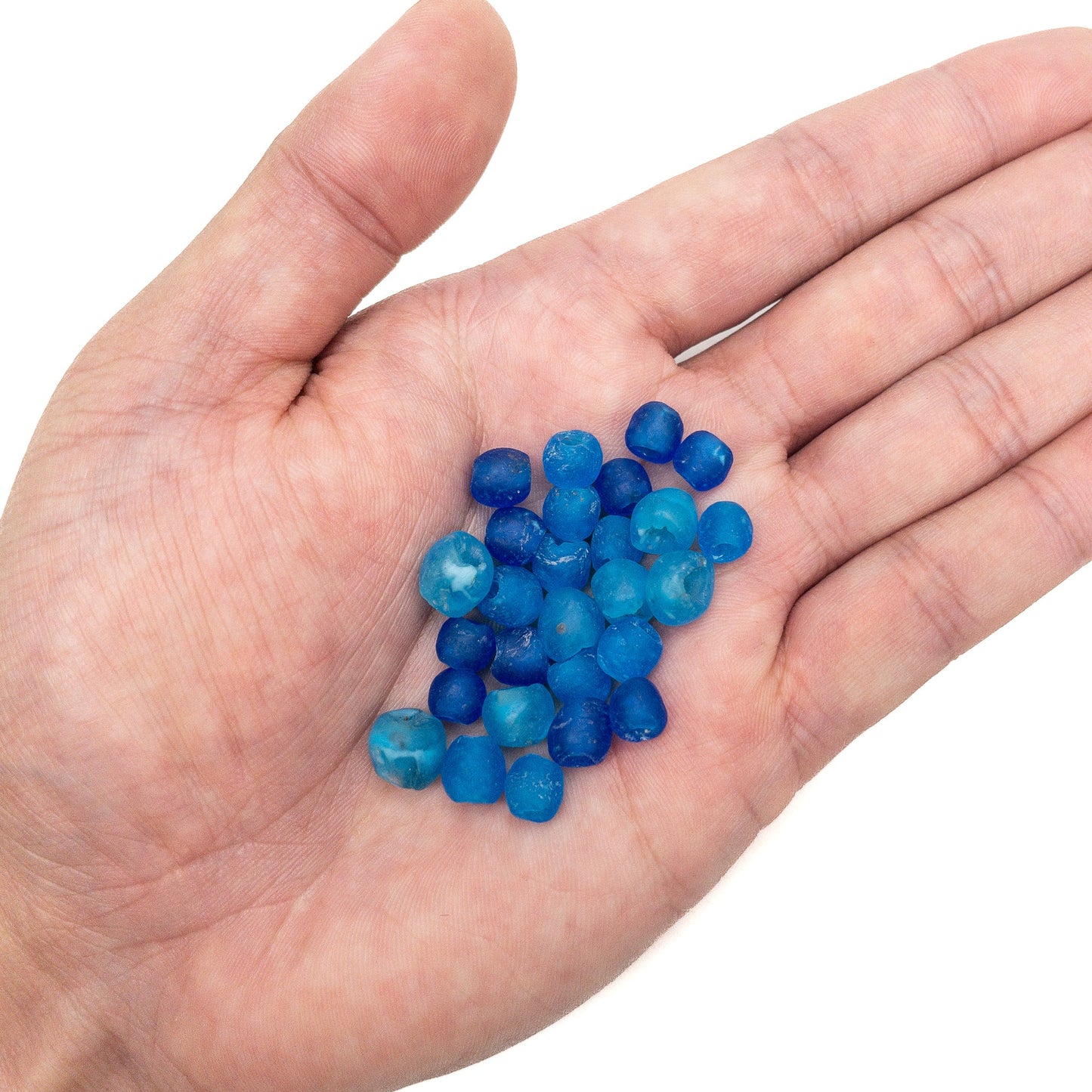 Laguna Rustic African Recycled Glass Bead Mix - 27 pcs.