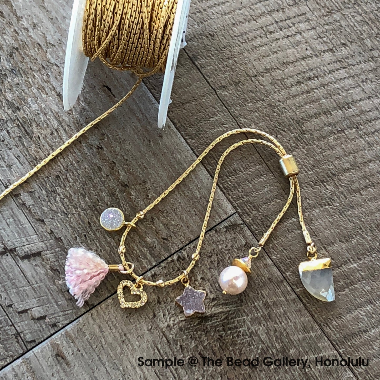 Slinky Beading 1.25mm Chain (11 Colors Available) - 1 ft.-The Bead Gallery Honolulu