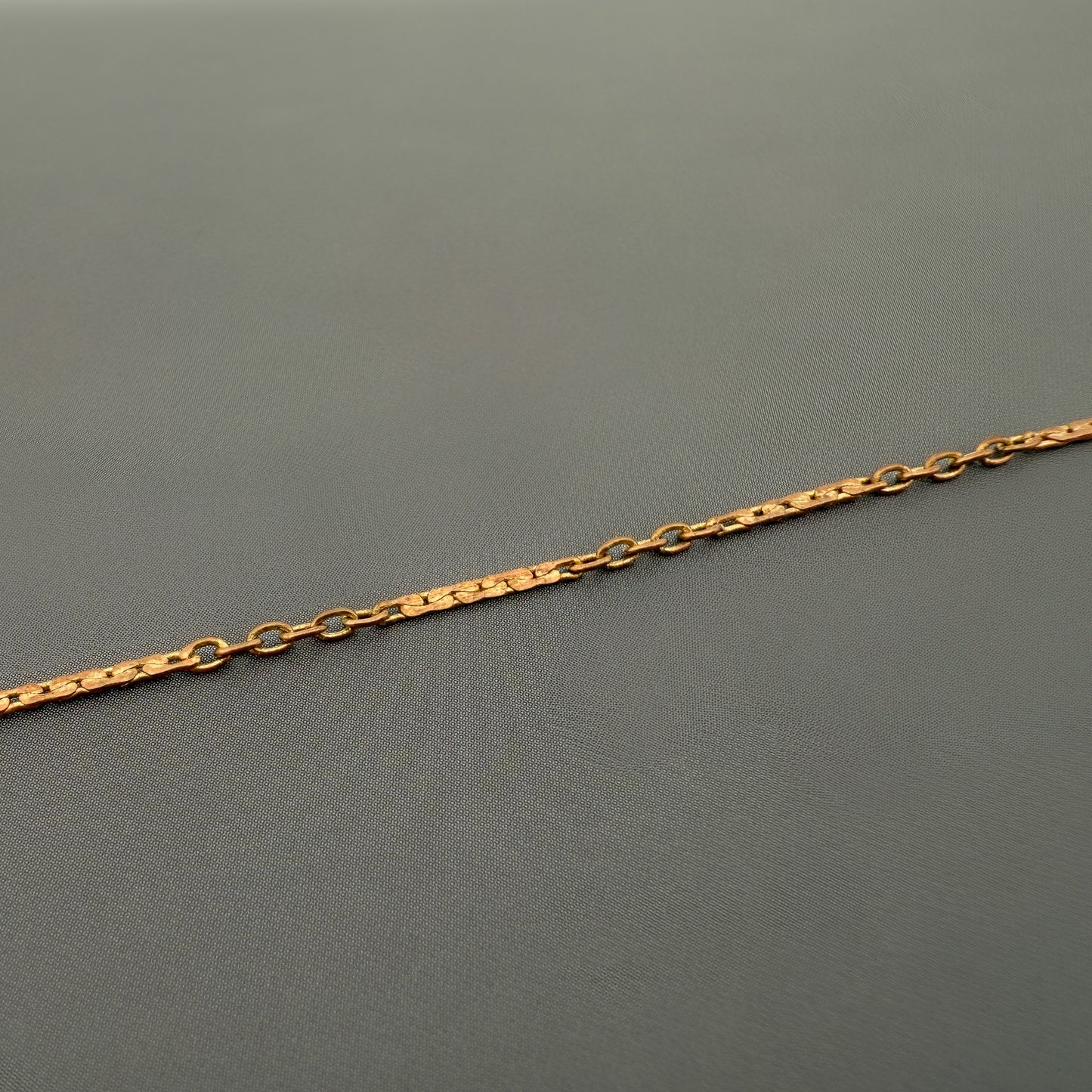 Vintage Fancy Bar & Link Chain - Copper Tone (1 Inch/CB39)-The Bead Gallery Honolulu