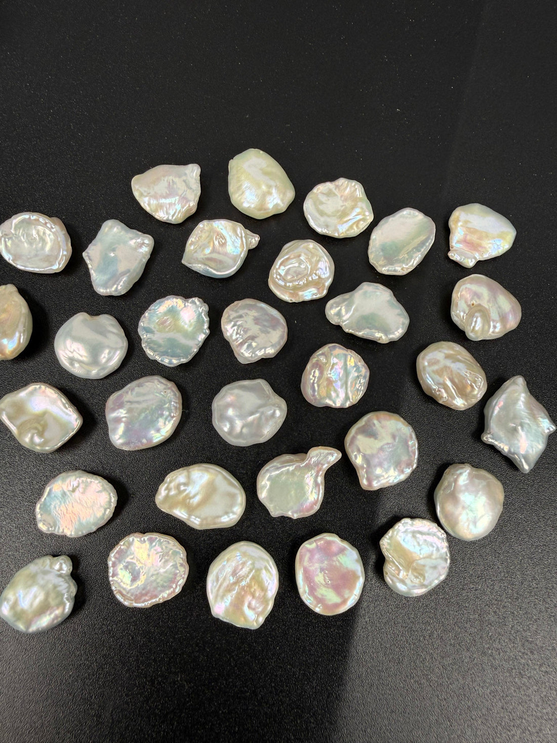 Freshwater Pearl Natural White Tip Drill Keshi Bead - (1 pc/P3452) - The Bead Gallery Honolulu