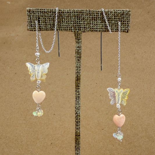 Inspiration-PROJECT: Butterfly Flutter Earrings-The Bead Gallery Honolulu | Maelify