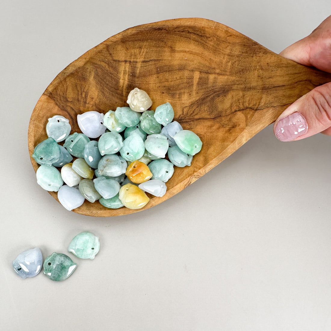 The Bead Gallery, Honolulu Blog-Jade Peach Charms: Symbols of Longevity and Fortune-The Bead Gallery Honolulu | Maelify