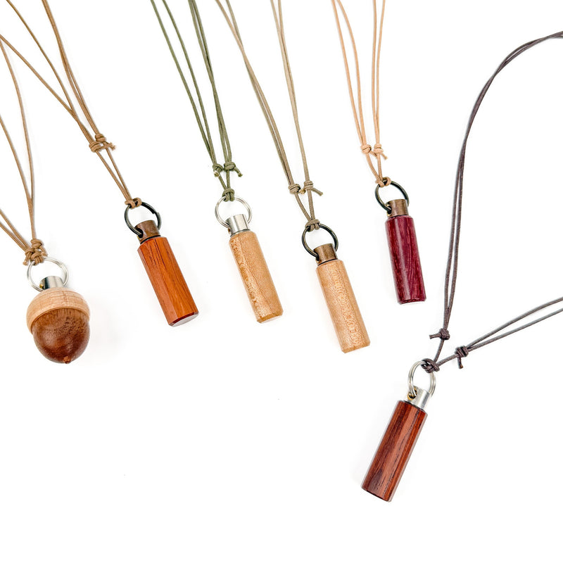 Whispers of Wood: Carrying Calm with Your Aromatherapy Pendant