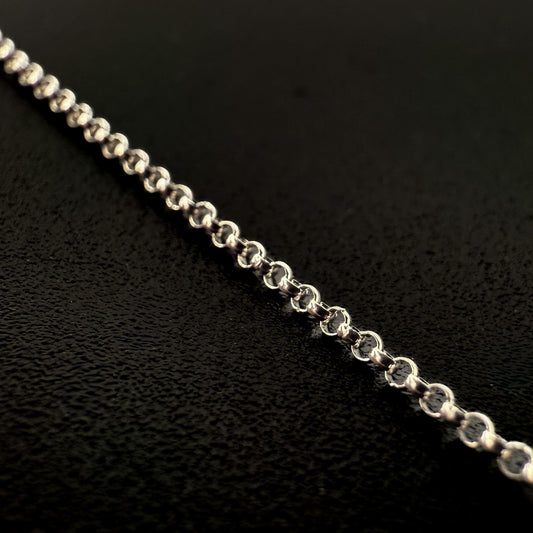 0.8mm Rolo Sterling Silver Chain (1 in/CH379) - The Bead Gallery Honolulu