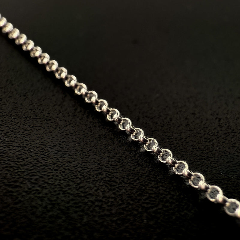 Unraveling Elegance: The Enduring Whisper of Sterling Silver Rolo Chain