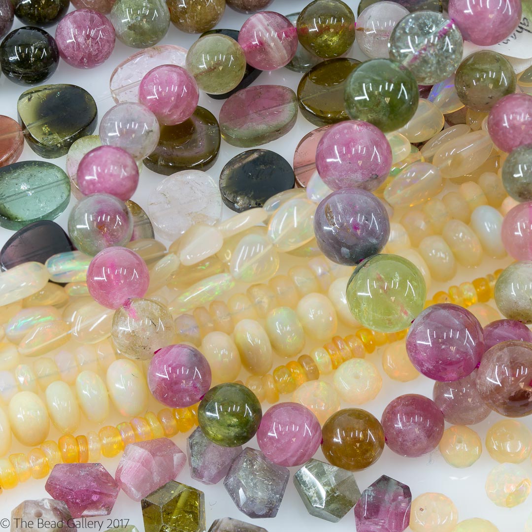 The Bead Gallery, Honolulu Blog-Your Guide to October's Two Birthstones: Tourmaline and Opal-The Bead Gallery Honolulu | Maelify