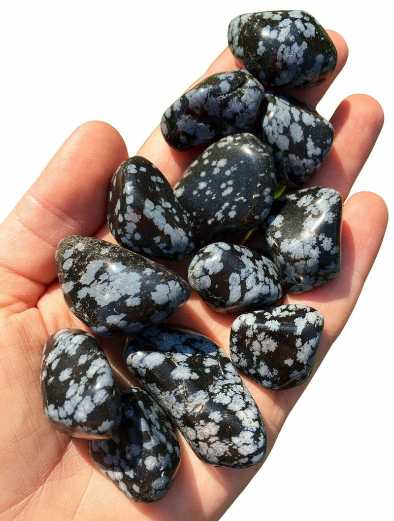 Snowflake Obsidian's Gentle Balance