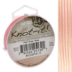 0.8mm Chinese Knotting Cord (19 Color Options) - 15 meters-The Bead Gallery Honolulu