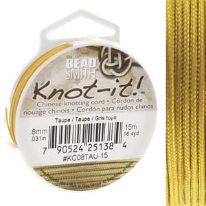 0.8mm Chinese Knotting Cord (19 Color Options) - 15 meters-The Bead Gallery Honolulu