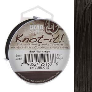 0.8mm Chinese Knotting Cord (19 Color Options) - 15 meters-The Bead Gallery Honolulu