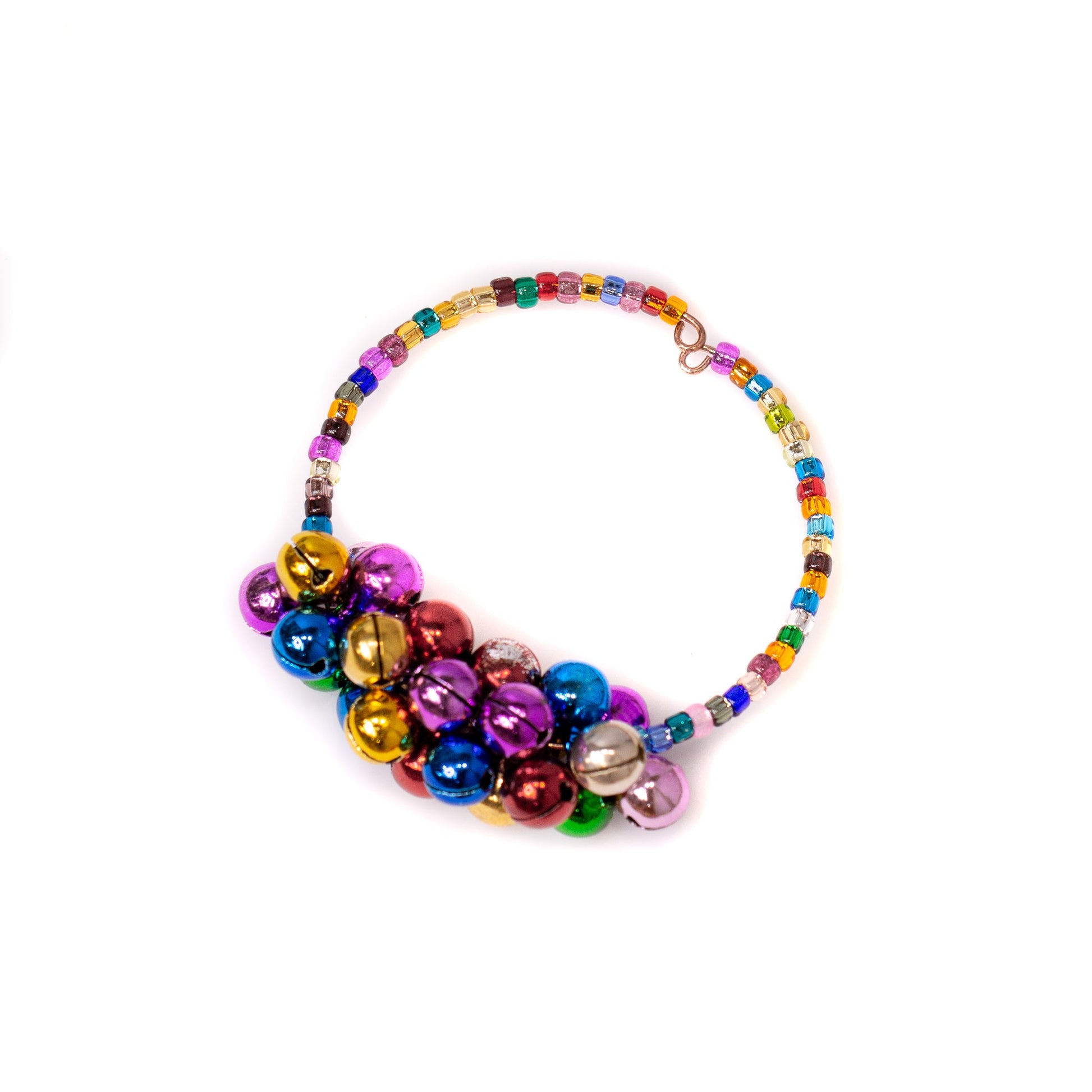 10mm Jingle Bells Multicolor - 25 pcs.