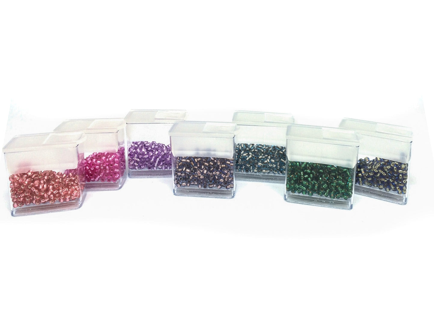 11/0 Seed Bead Color Block Mixes