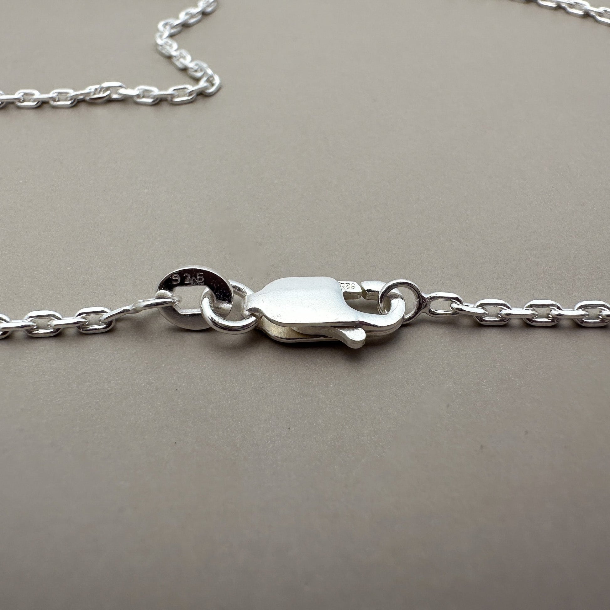 18" Boston Link Chain 1.5mm Finished Chain (Sterling Silver) - 1 pc. (M1502)-The Bead Gallery Honolulu