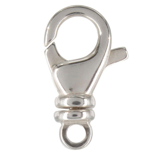 19mm Sterling Silver Swivel Lobster -  1 pc. (S121)