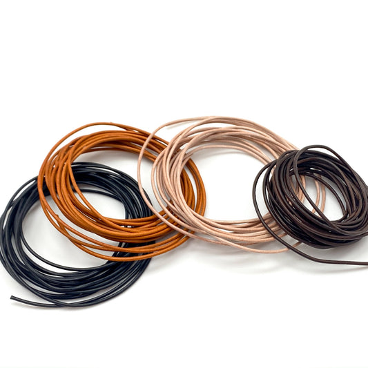 1.6mm Buffalo Leather (4 Colors Available) - 10 ft.