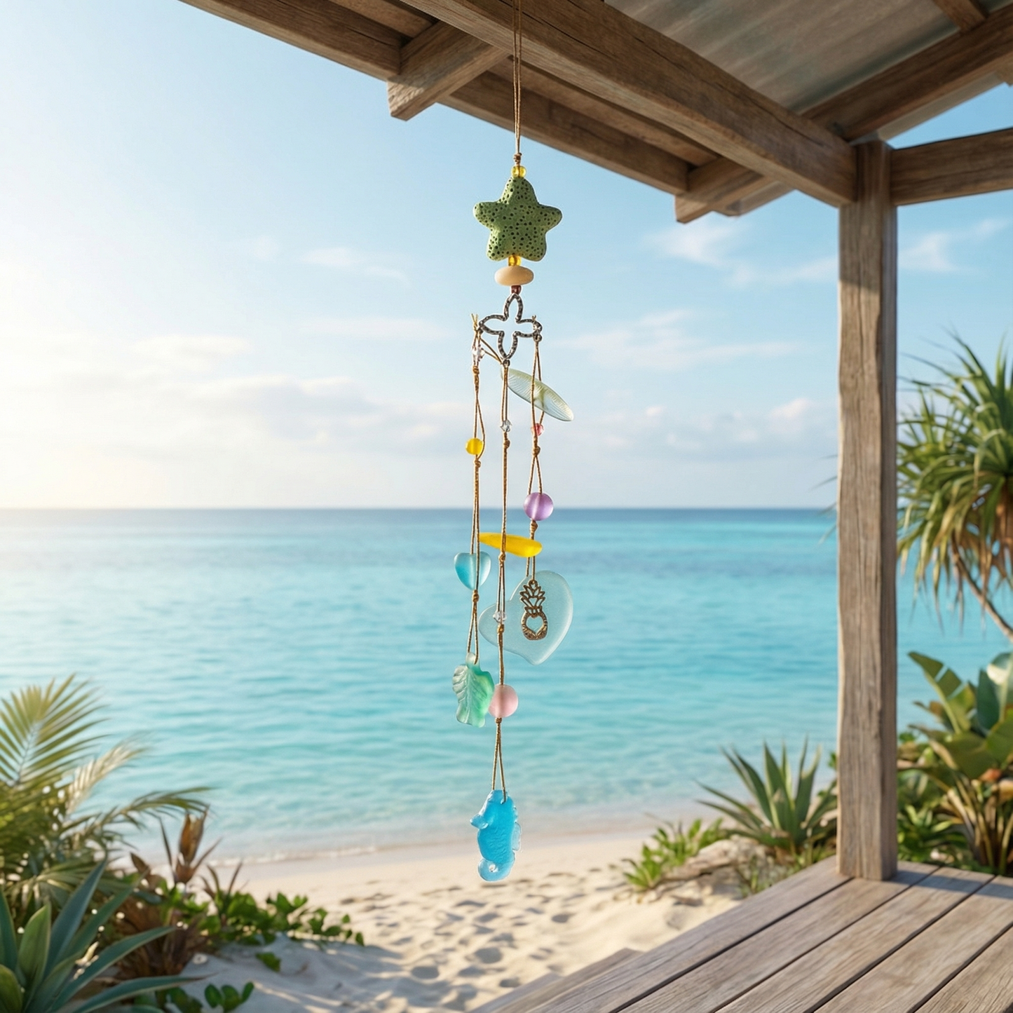 Life's A Beach Mobile Kit (2 Options- Pineapple or Whale) (KT574/KT575) – AI Studio Image (Transformed)