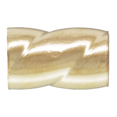 Large 2x3 Twist Crimp - Sterling Silver | Gold Filled (S47/G47)-The Bead Gallery Honolulu