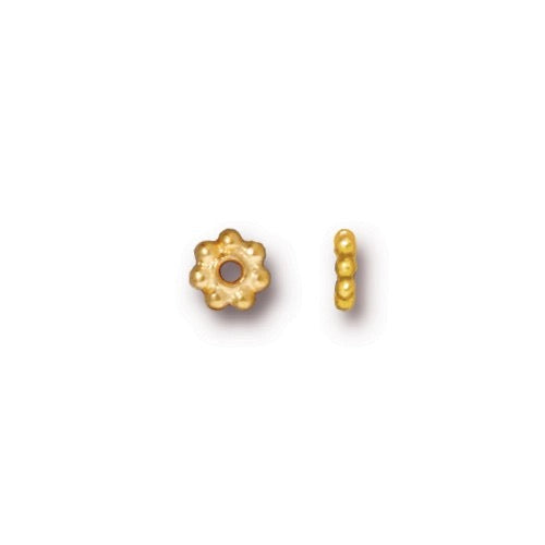 5mm Daisy Spacer Bead (3 Colors Available) - 20 pcs.