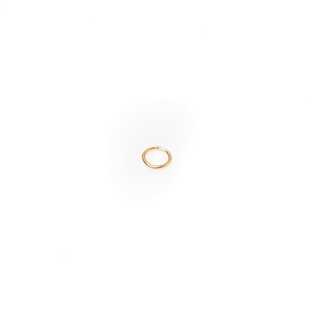 5mm Soldered Closed Jump Ring (3 Metal Options)