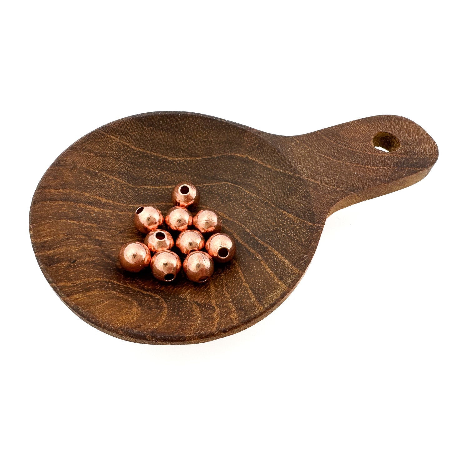 6mm Smooth Round Bead (Copper) - 10 pcs. (M1772)