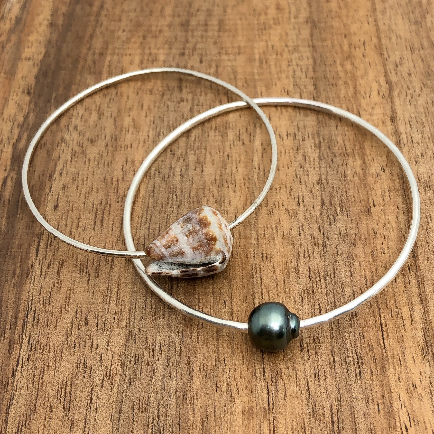 1/18/20 Tahitian Pearl Sterling Silver Bangle Class