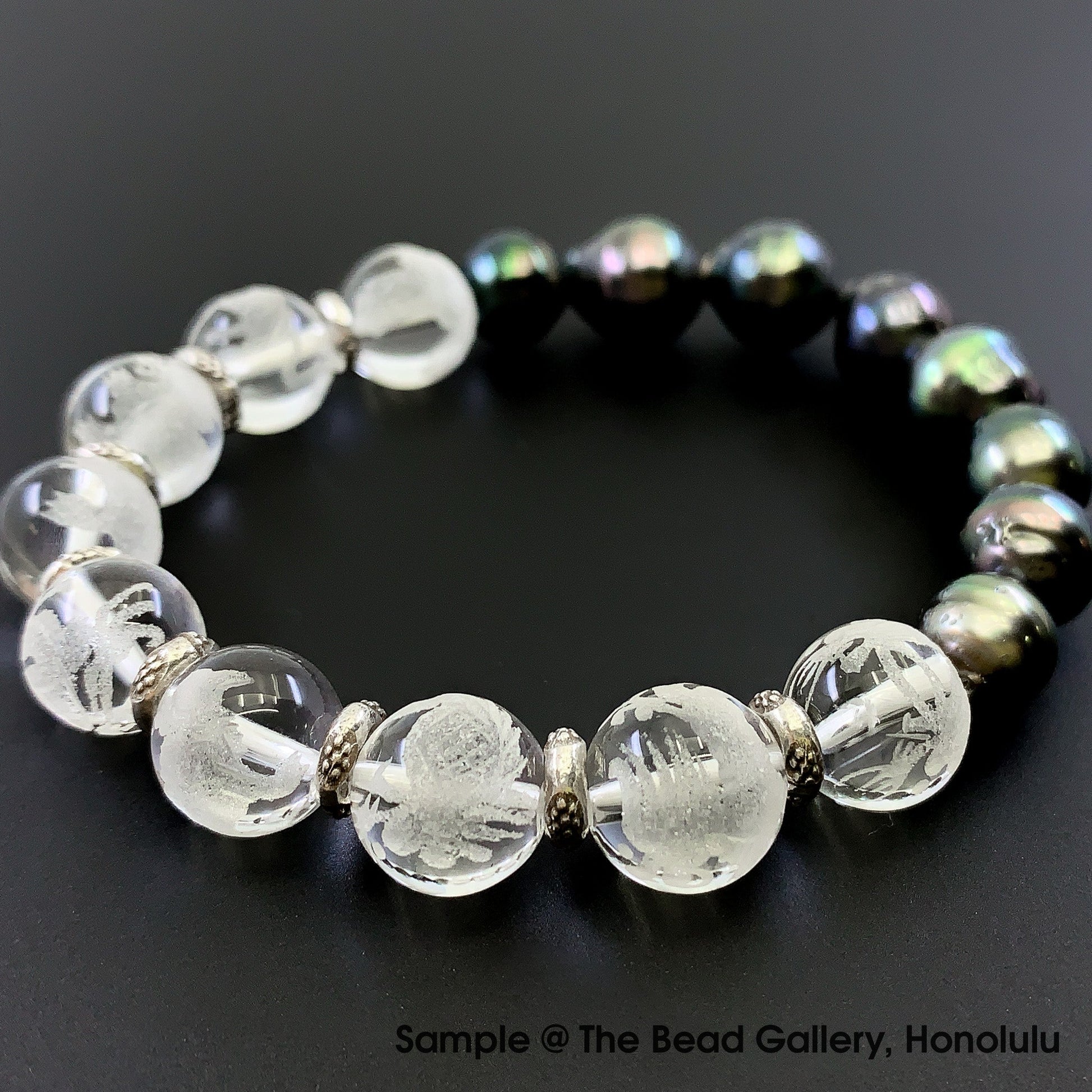 9 Dragon Sons Crystal Quartz Beads