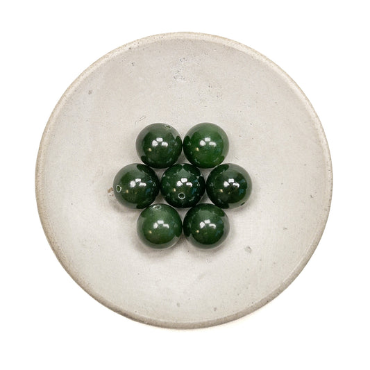 Kutcho Jade 10mm Round Bead - 1 pc.-The Bead Gallery Honolulu