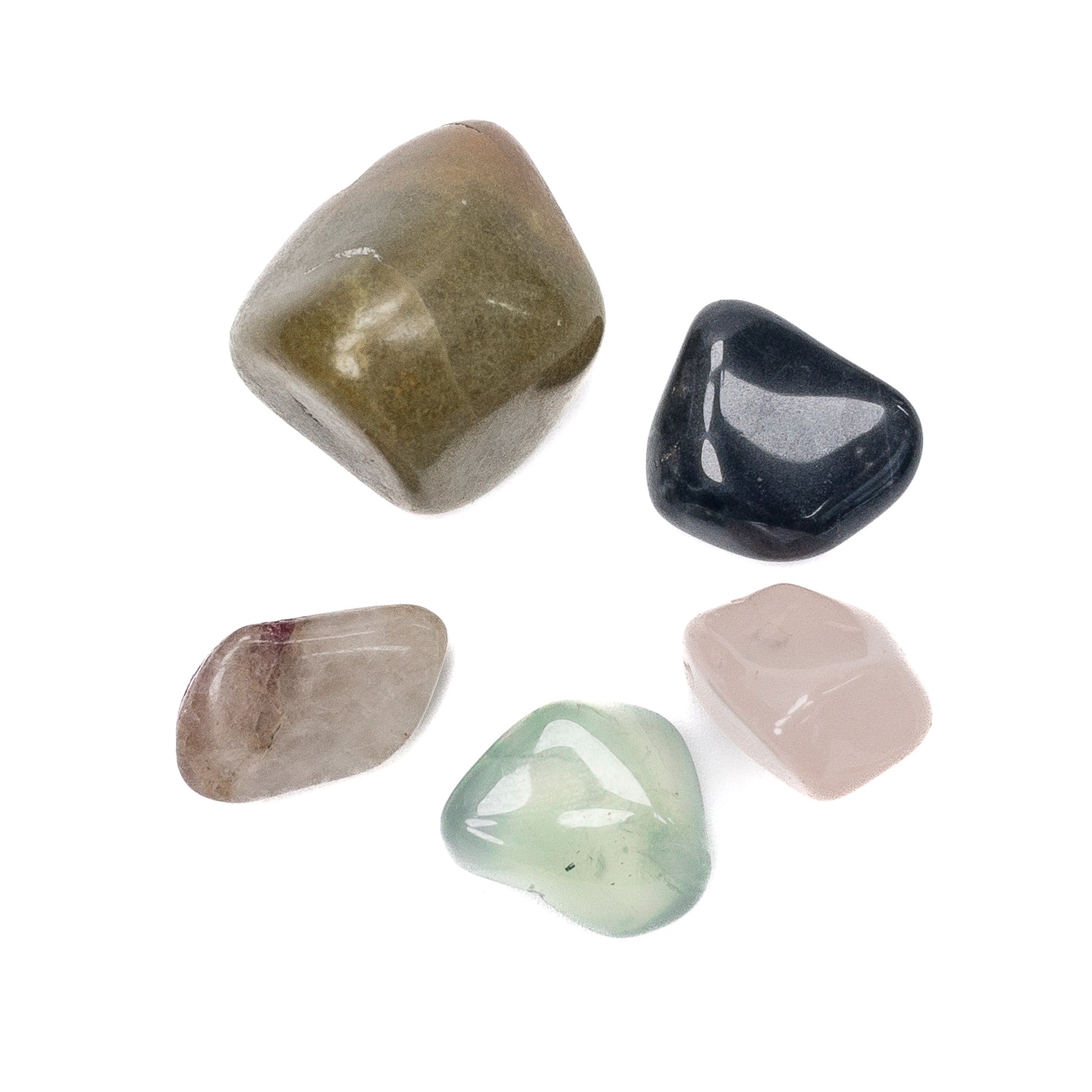 Earth Day Everyday! Tumbled Stone Mix for LOVE! - 5 pcs.-The Bead Gallery Honolulu