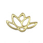 Lovely Lotus Link (3 Metal Options) - 1 pc.-The Bead Gallery Honolulu