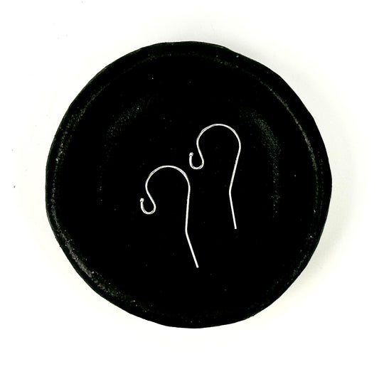 Lightweight Droplet Earwires  - Silver | Gold | Rose Gold | 14k (1 pair/G626)