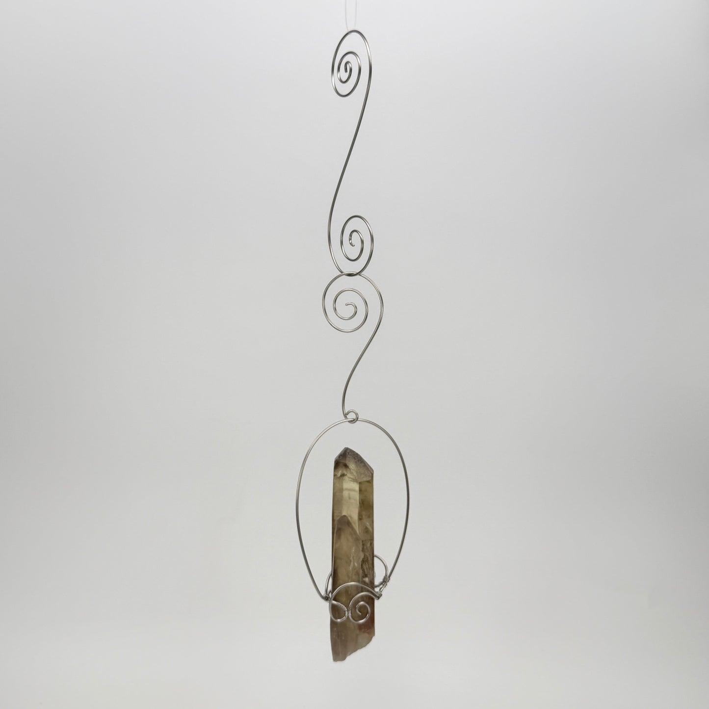 Citrine Crystal Light Catcher C - 1 pc. (J233)