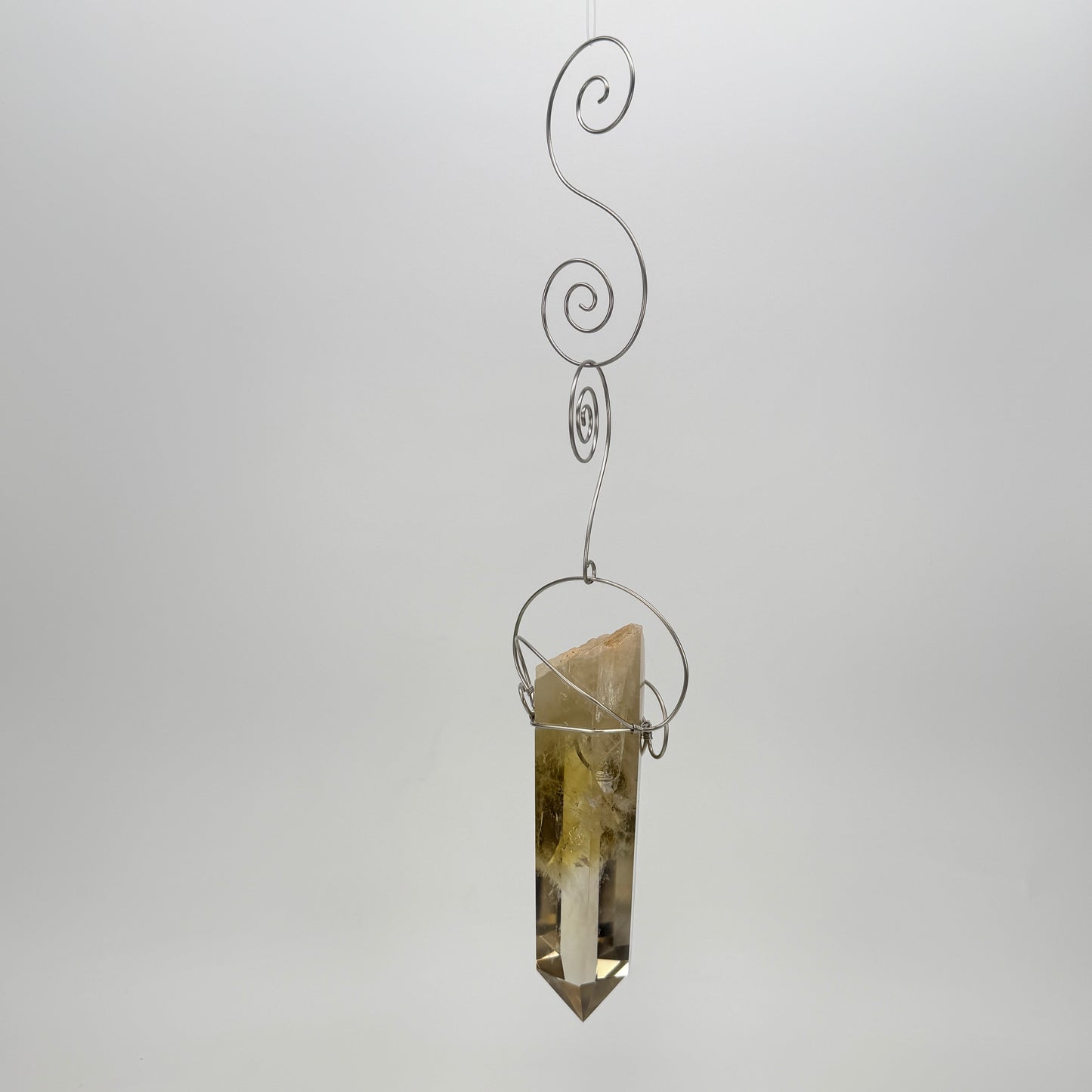Citrine Crystal Light Catcher E - 1 pc. (J235)