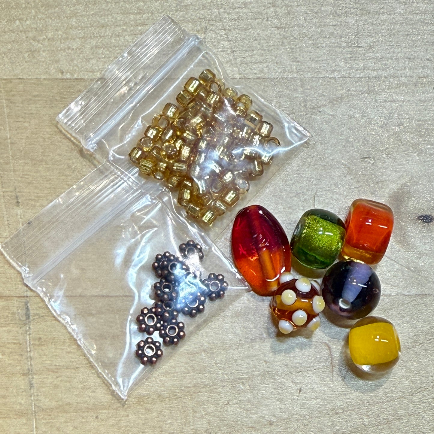 Happy Halloween Lampwork & Glass Mix (KT178)