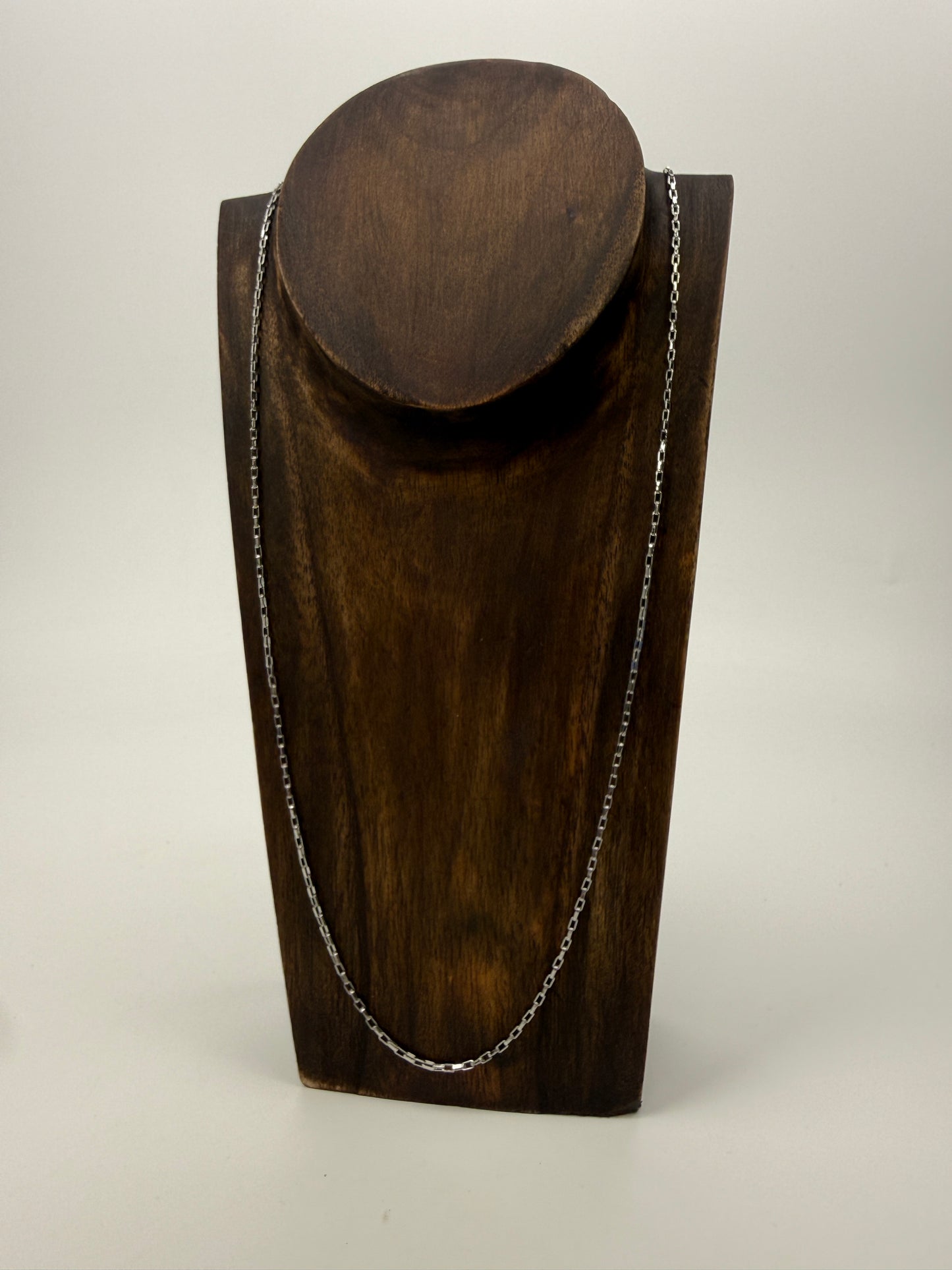 24" Boxy Drawn Cable Chain - Stainless Steel (1 pc/M1331)