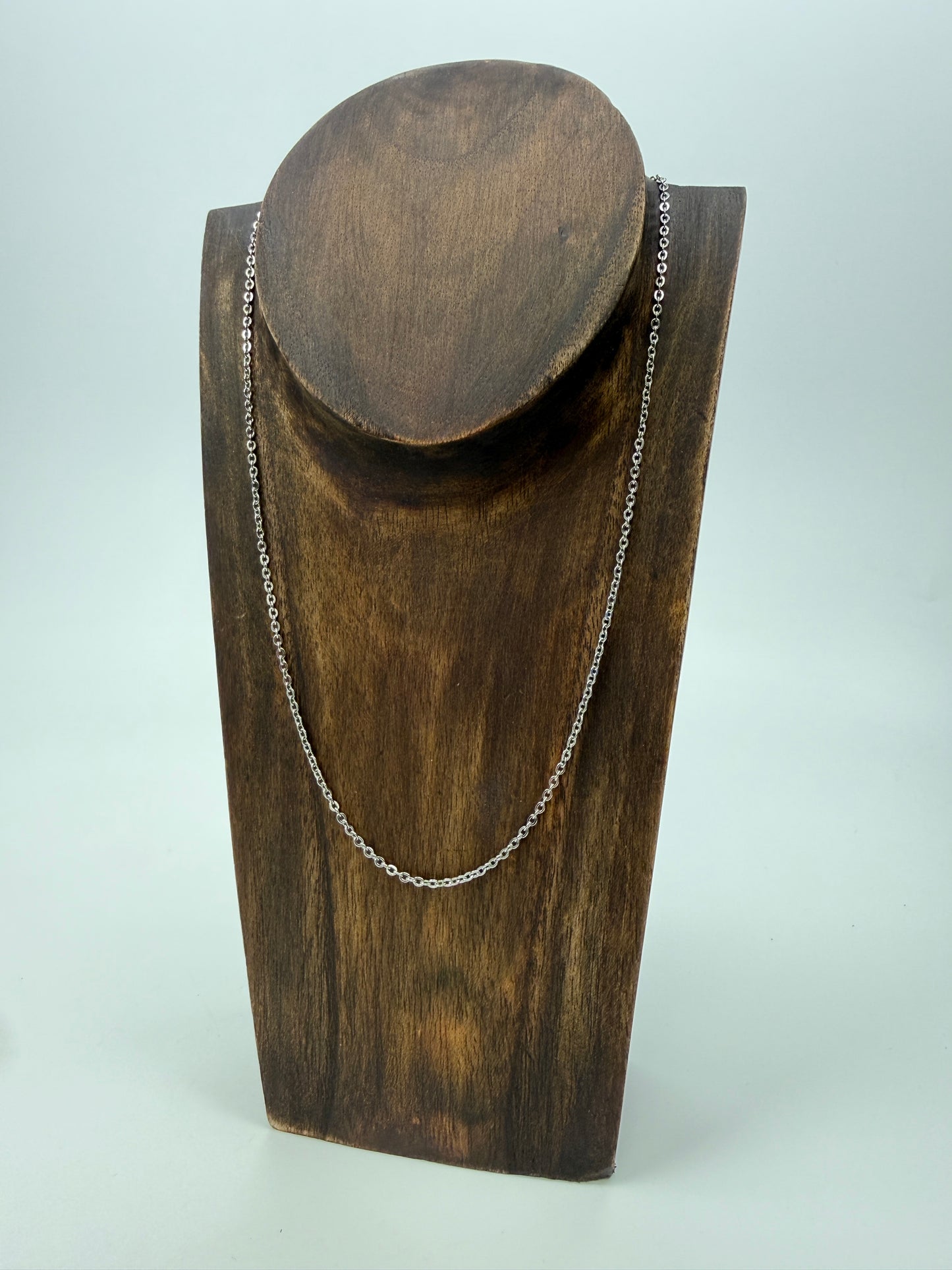 18" Simple Cable Chain - Stainless Steel (1 pc/M1326)