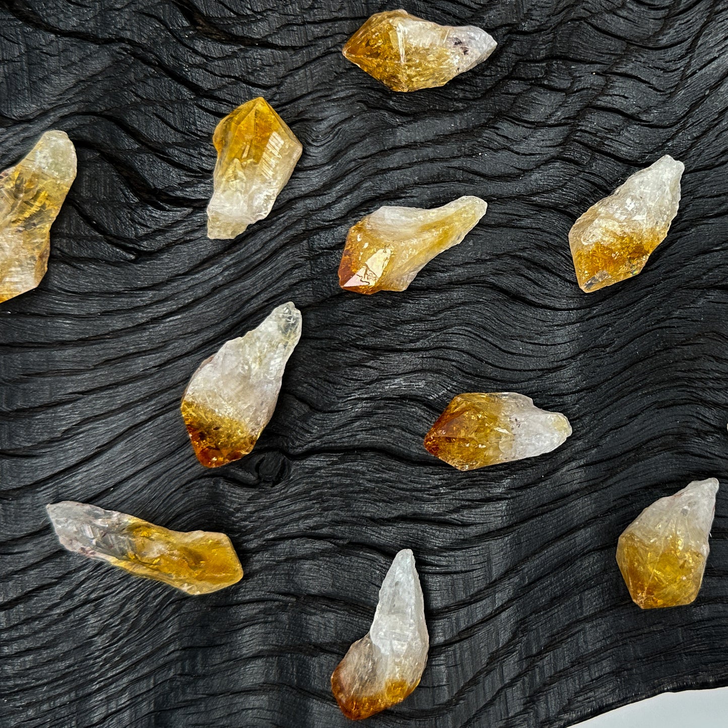 Citrine Raw Natural Point Bead - 1 pc.-The Bead Gallery Honolulu