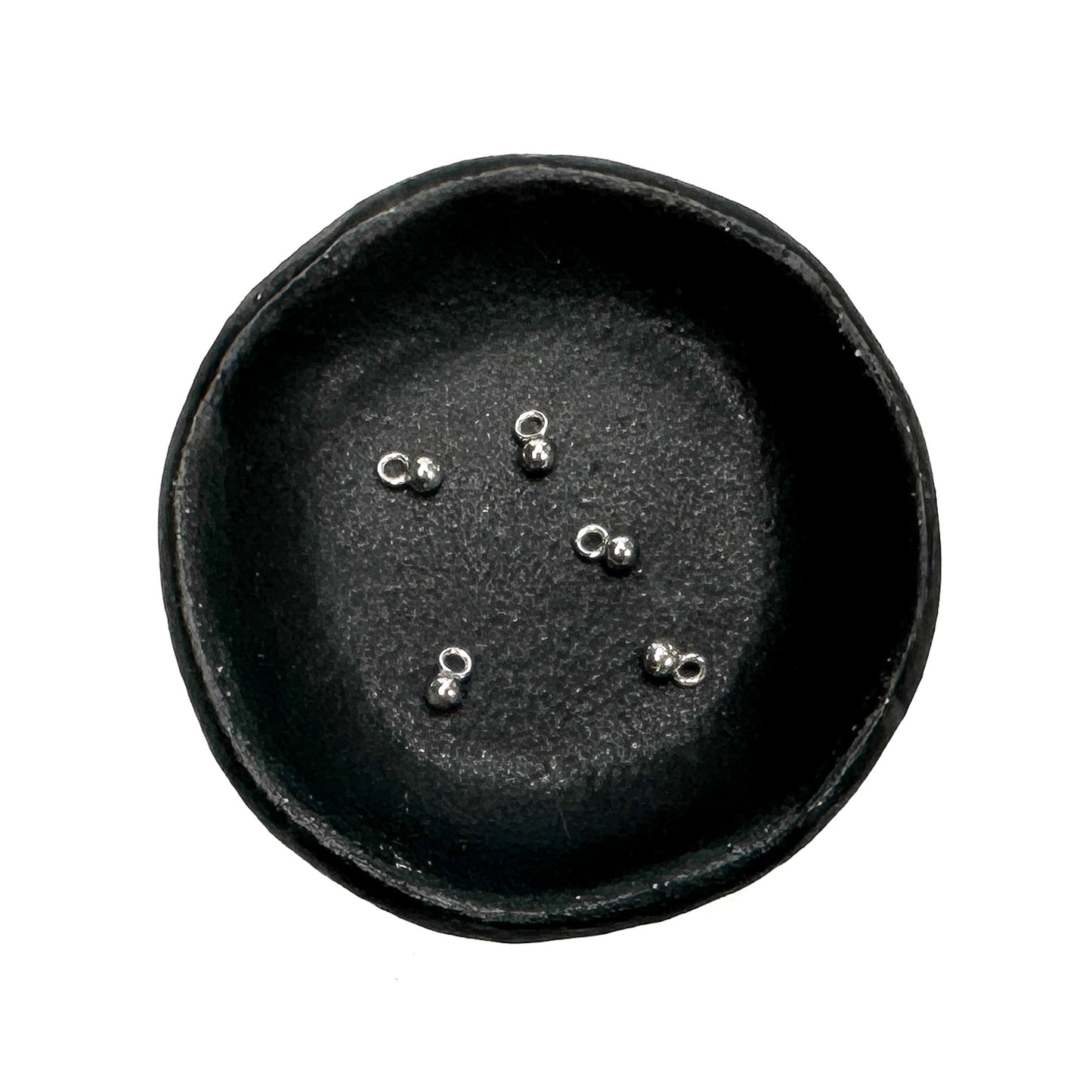 3mm Caviar Drop (Sterling Silver) - 5 pcs.-The Bead Gallery Honolulu